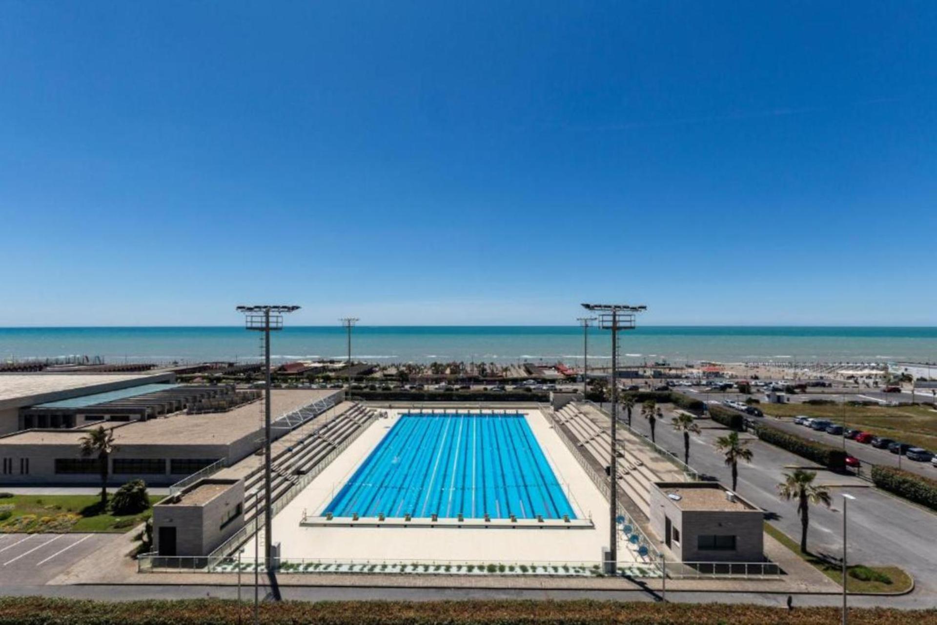Seaside House, Free Parking On The Property Lido di Ostia Esterno foto